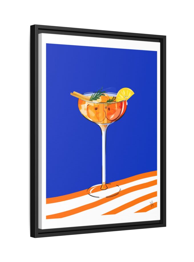 Apple Cider Canvas, Framed