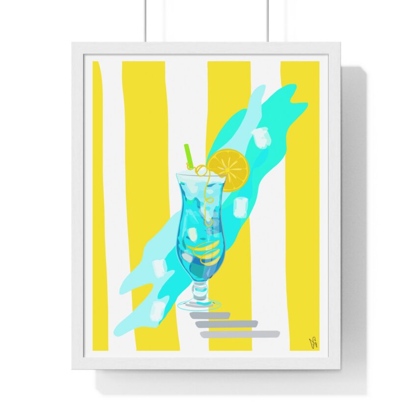 Blue Lagoon Poster, Framed - Image 22