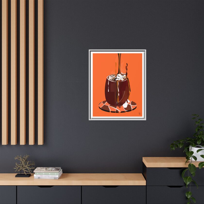 Hot Chocolate Canvas, Framed - Image 72