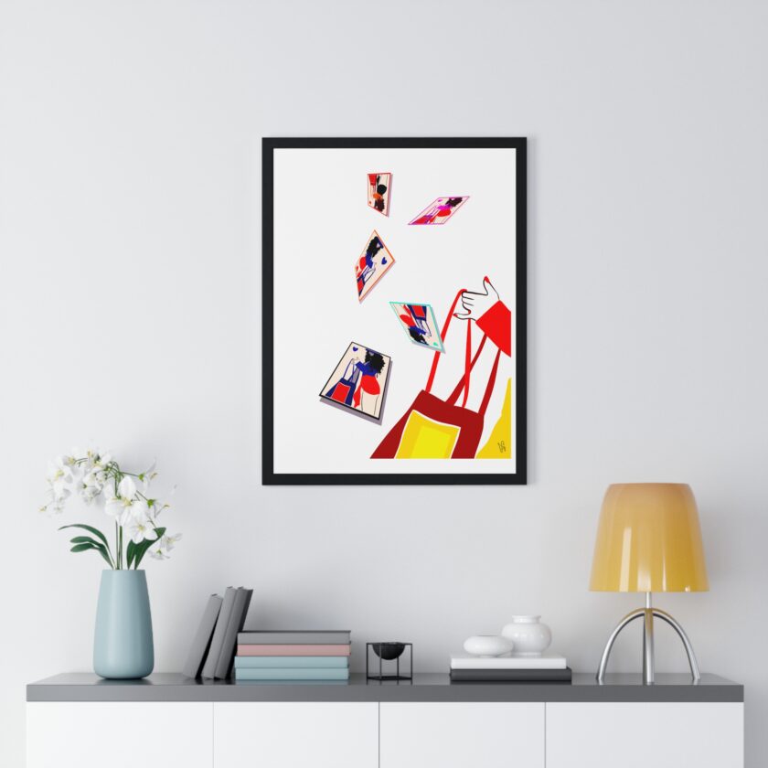 Memory Cards Poster, Framed - Image 8