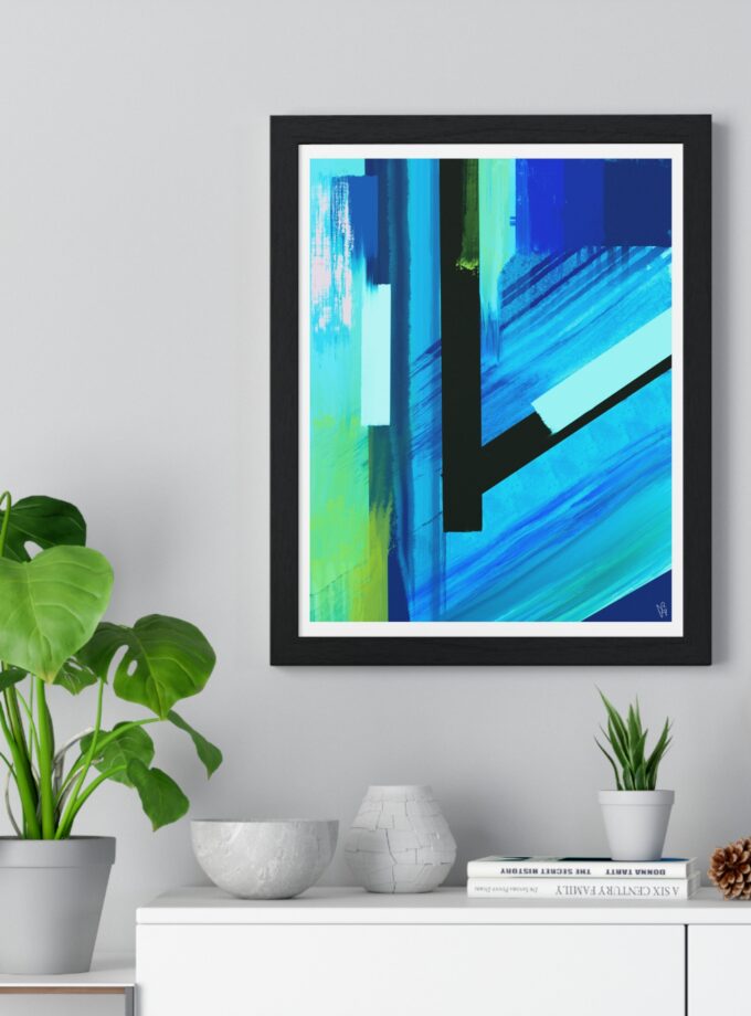 Future Poster, Framed