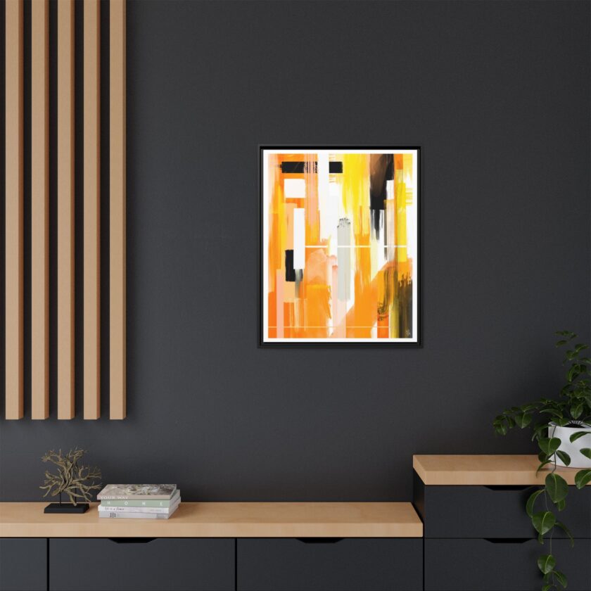 Liquid Gold Canvas, Framed - Image 64