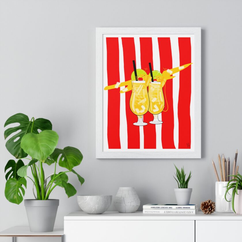 Pina Colada Poster, Framed - Image 5