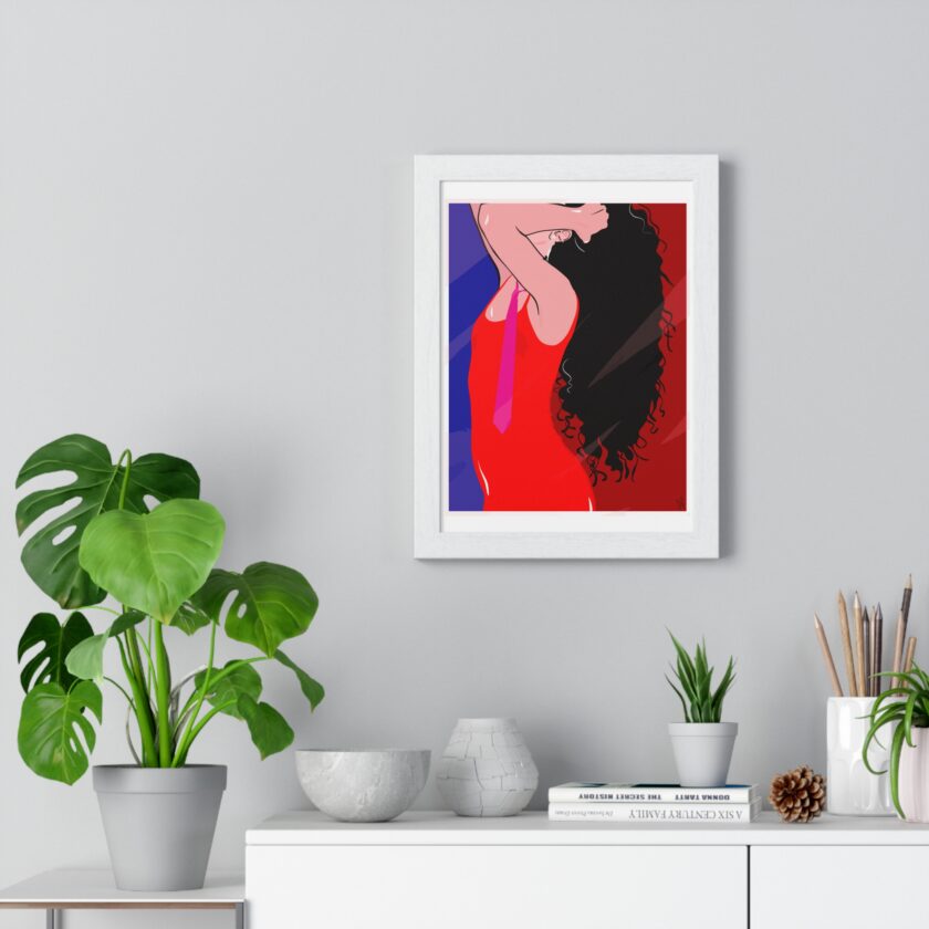 Dirty Mirror Poster, Framed - Image 17
