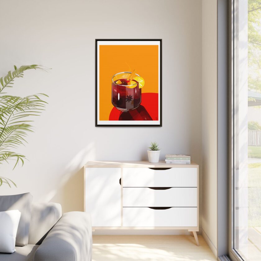 Mulled Wine Canvas, Framed - Image 55