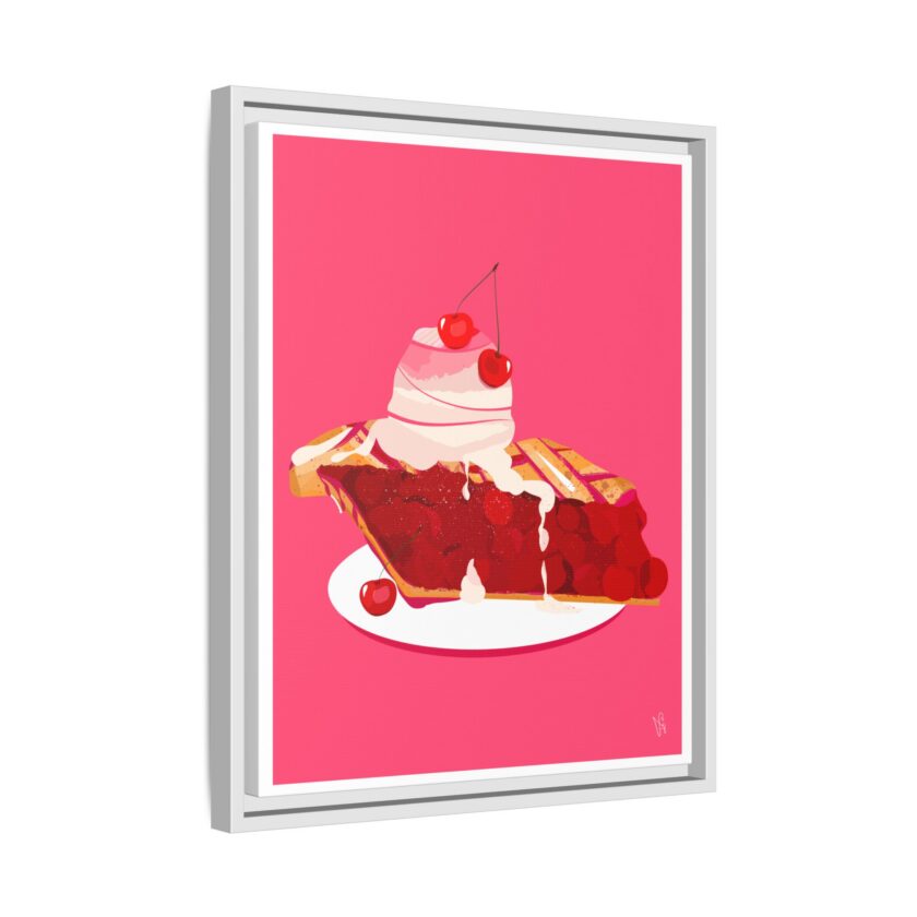 Cherry Pie Canvas, Framed - Image 42