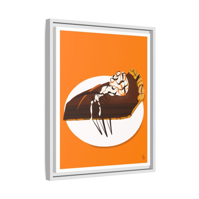 Chocolate Pie Canvas, Framed - Image 42