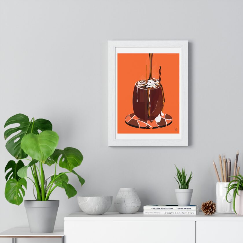 Hot Chocolate Poster, Framed - Image 17