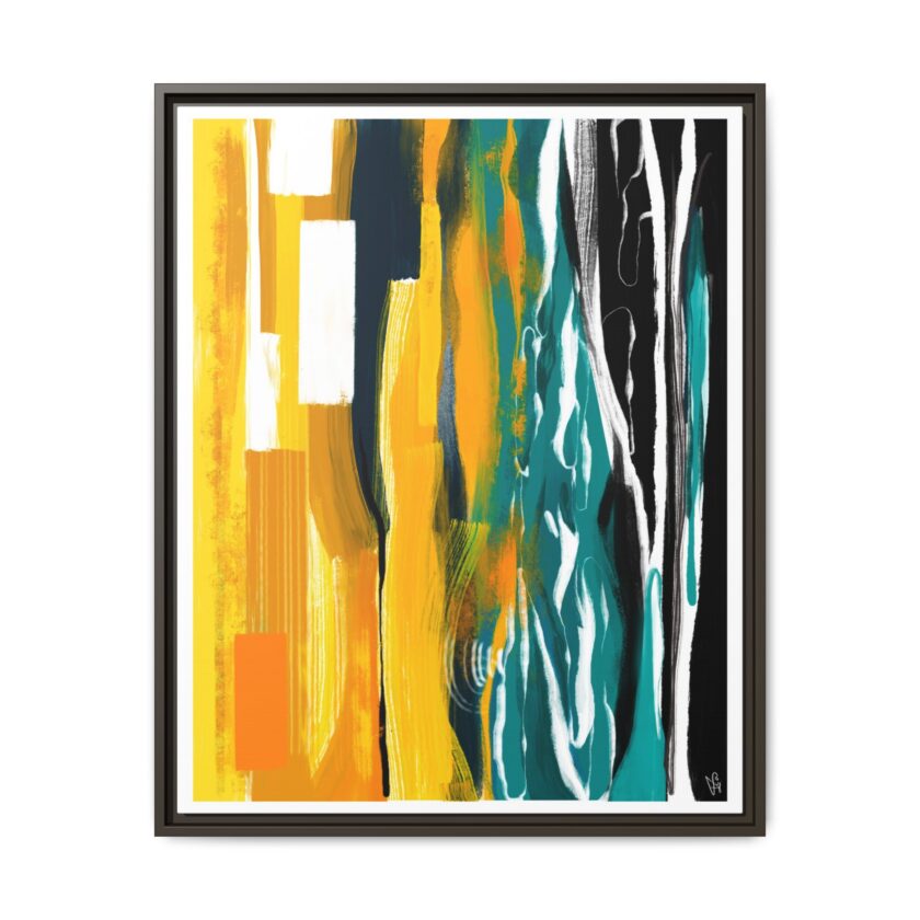 Midnight Swim Canvas, Framed - Image 65