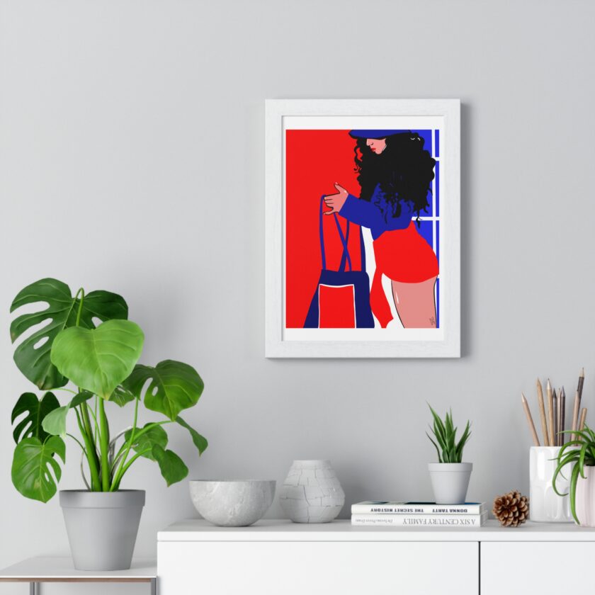 Beach Day Poster, Framed - Image 17