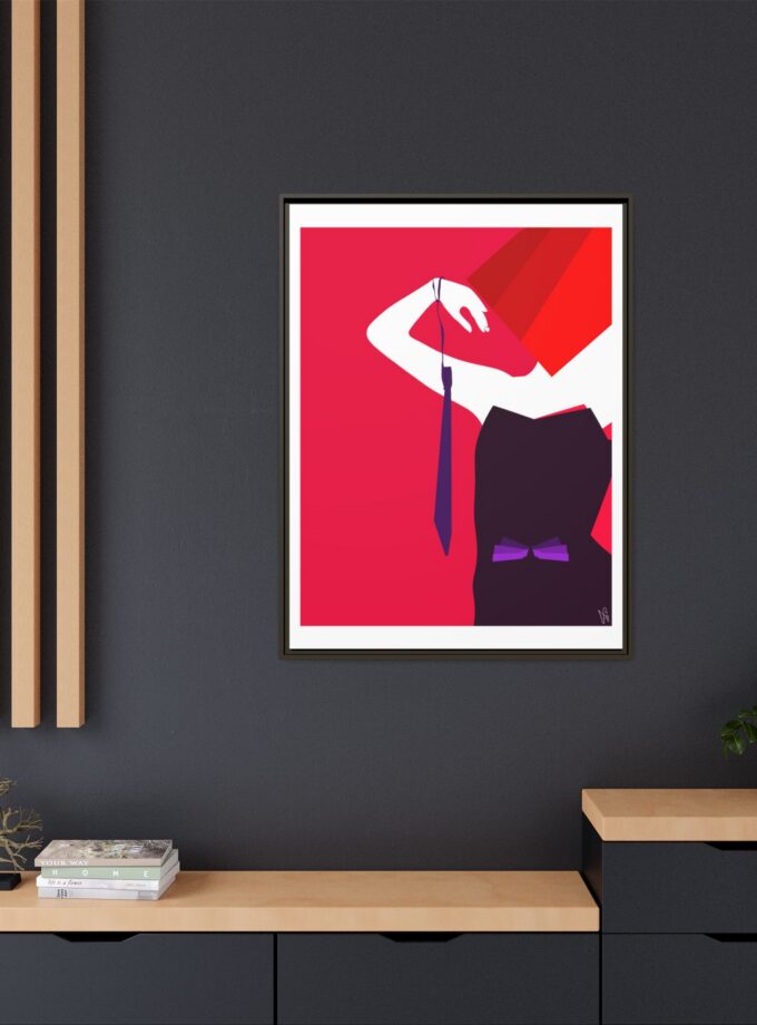 Mistress Canvas, Framed