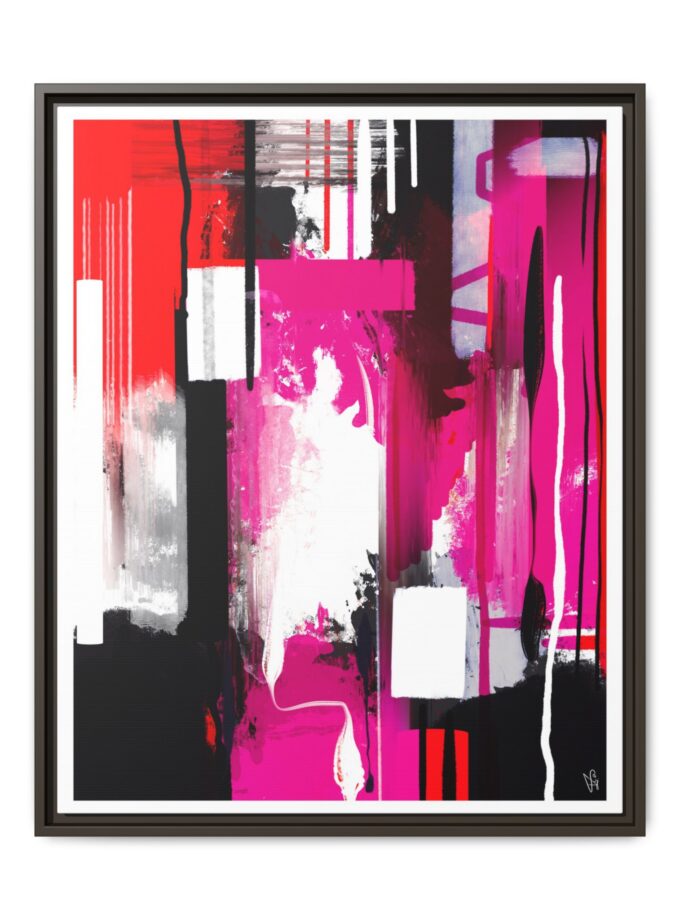 End Of Grieving Canvas, Framed