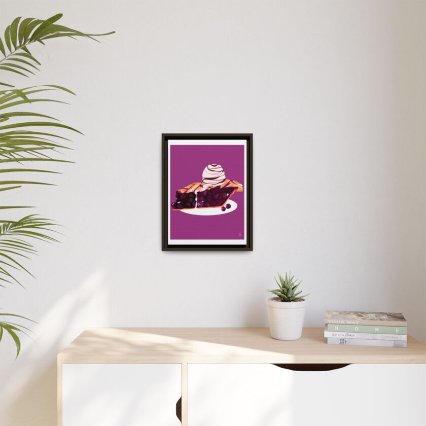Blueberry Pie Canvas, Framed - Image 31