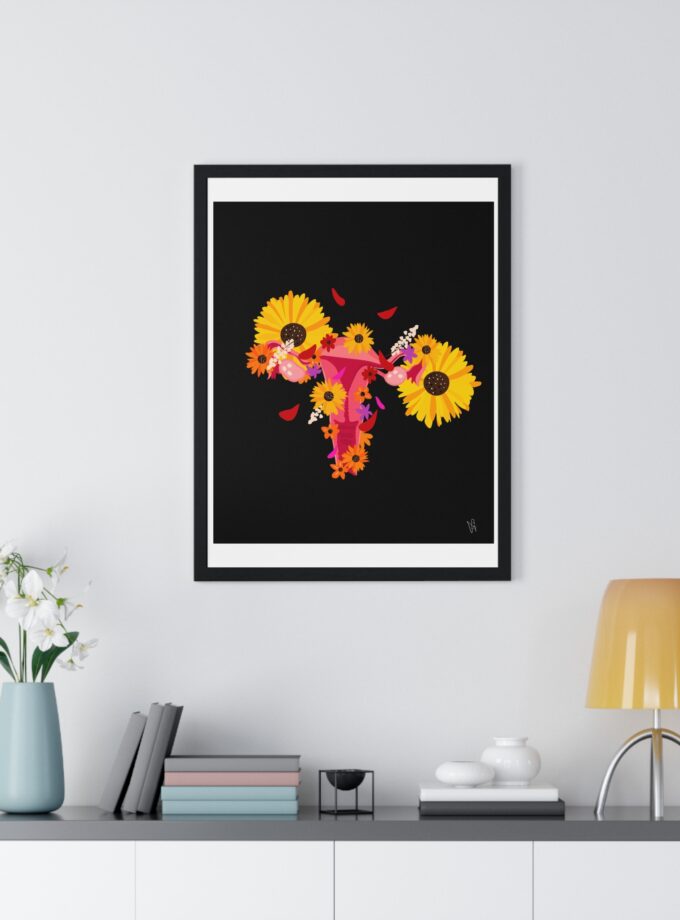 Nature Is Healing Poster, Framed