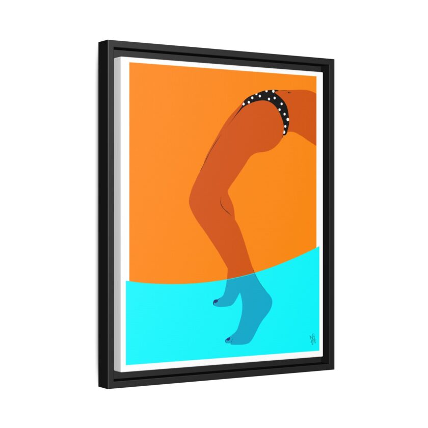 Pool Bridge Canvas, Framed - Image 10