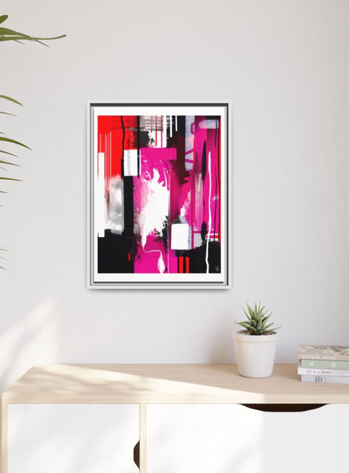 End Of Grieving Canvas, Framed