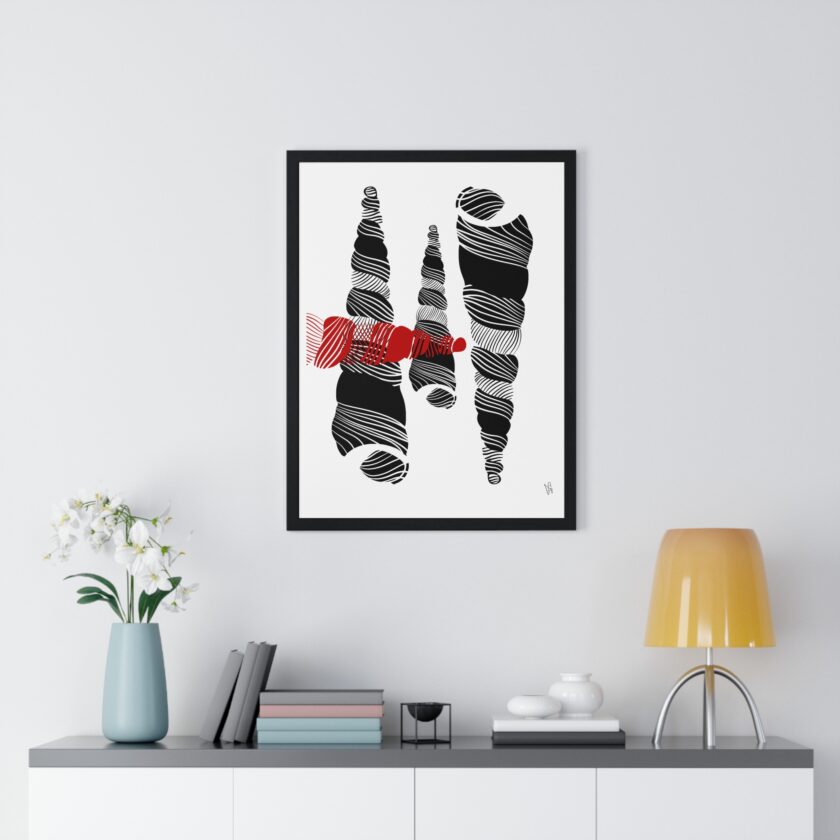 Clash Poster, Framed - Image 8