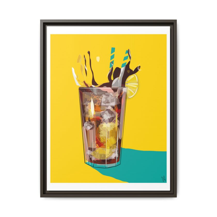 Splash Canvas, Framed - Image 45