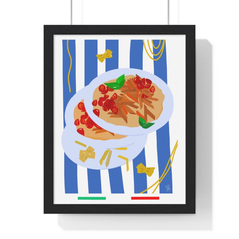 When In Rome Poster, Framed