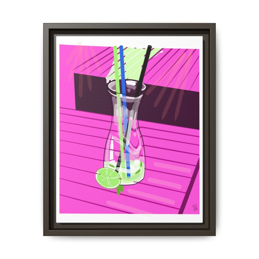 Mojito In Starigrad Canvas, Framed - Image 21