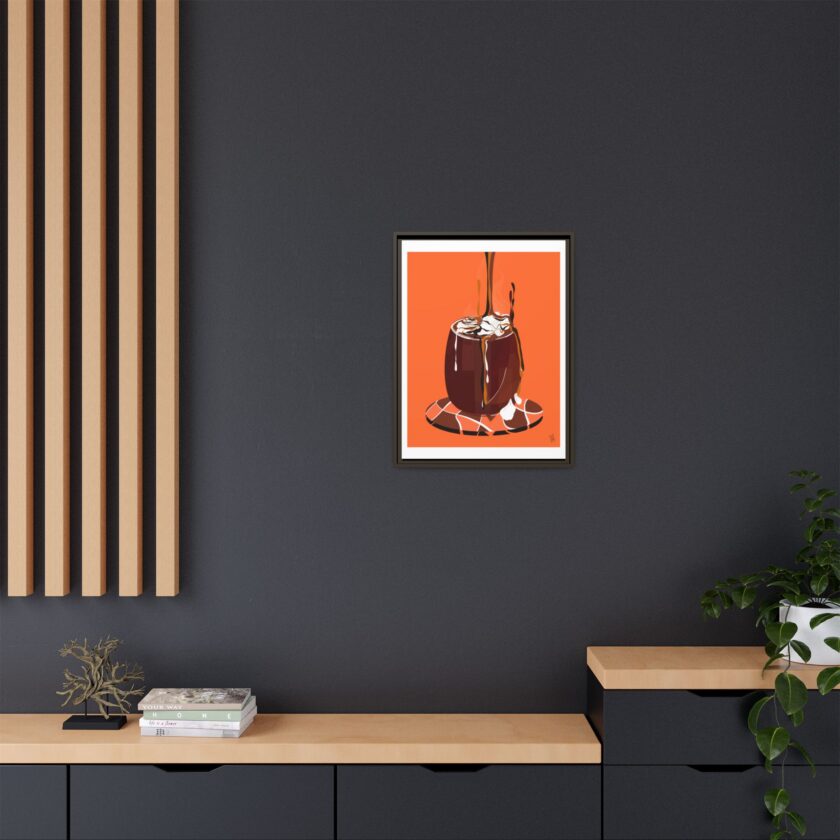 Hot Chocolate Canvas, Framed - Image 48