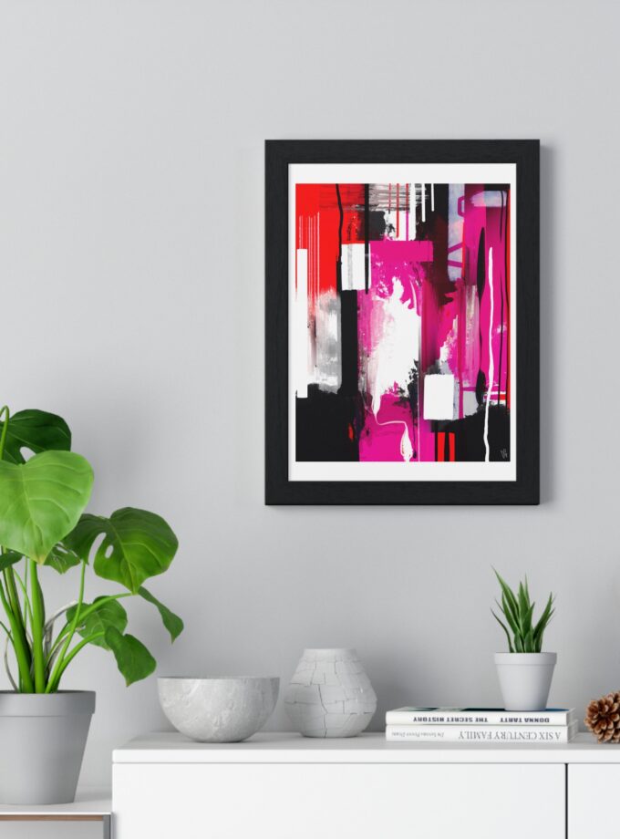 End Of Grieving Poster, Framed