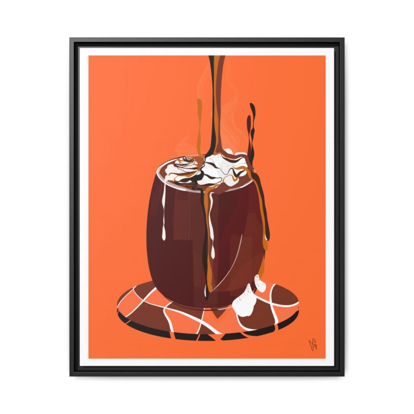 Hot Chocolate Canvas, Framed - Image 61