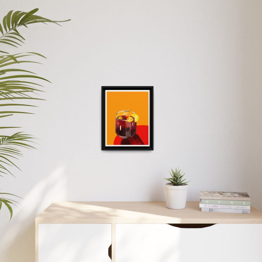 Mulled Wine Canvas, Framed - Image 3