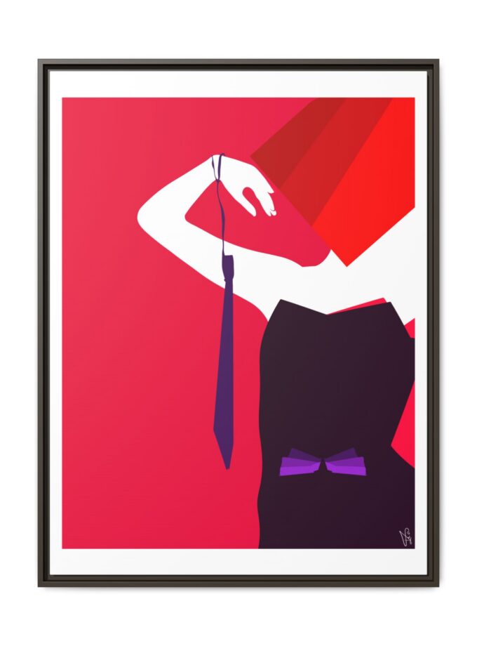 Mistress Canvas, Framed