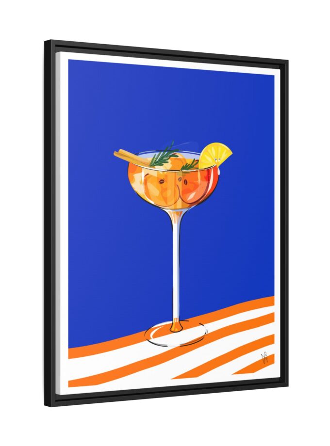 Apple Cider Canvas, Framed
