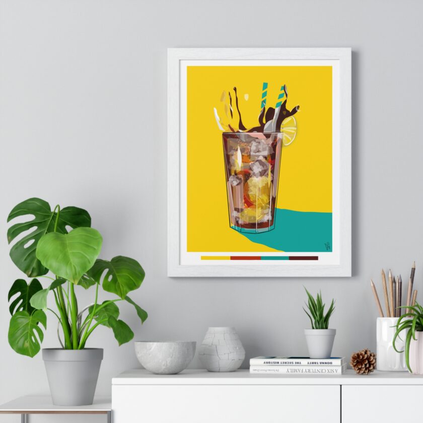 Splash Poster, Framed - Image 5