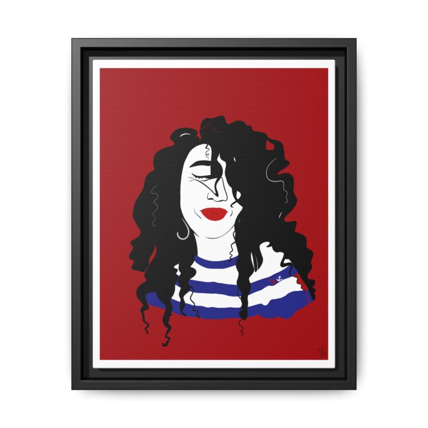 Little Sailor Canvas, Framed