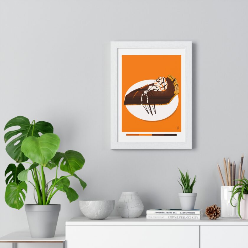Chocolate Pie Poster, Framed - Image 17