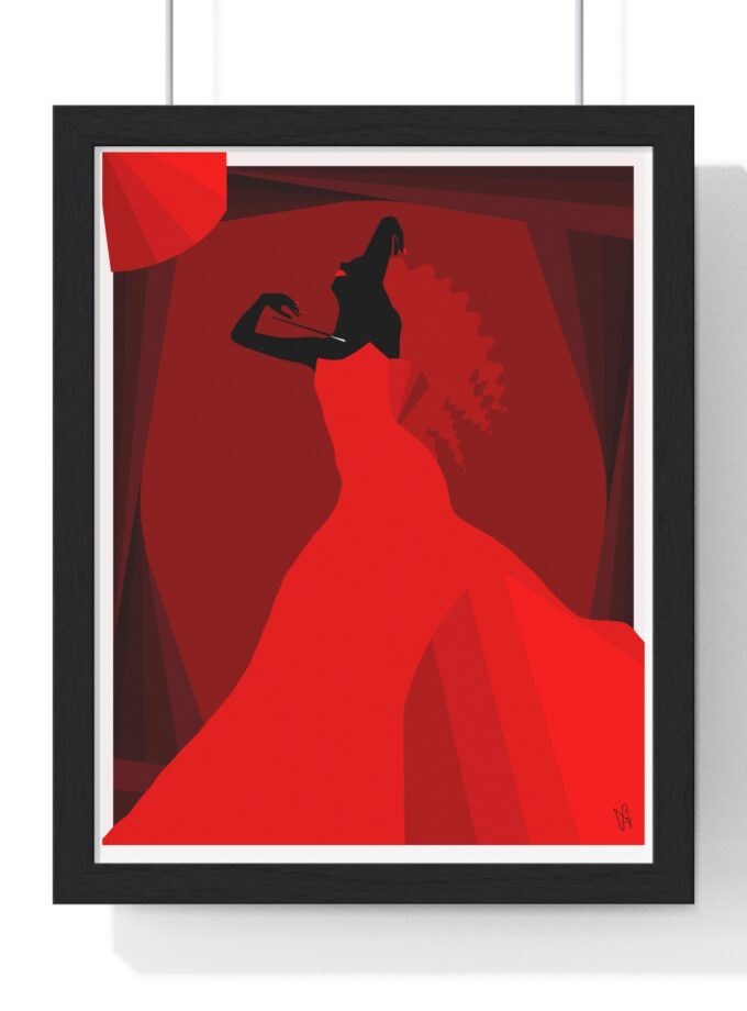Teatrica Poster, Framed