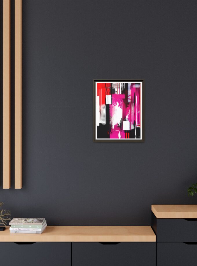 End Of Grieving Canvas, Framed