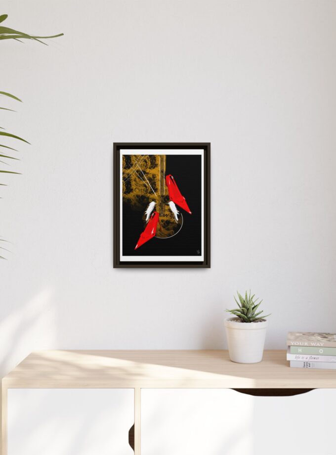 Birds Of A Feather Canvas, Framed