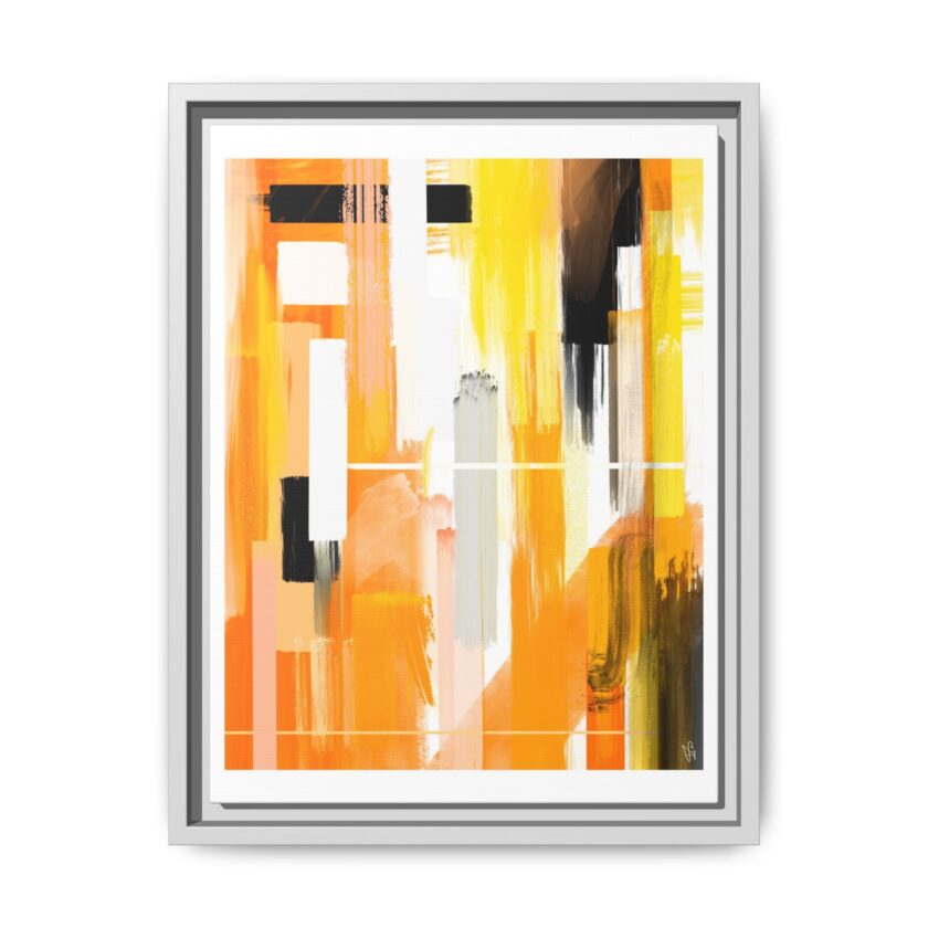 Liquid Gold Canvas, Framed - Image 33