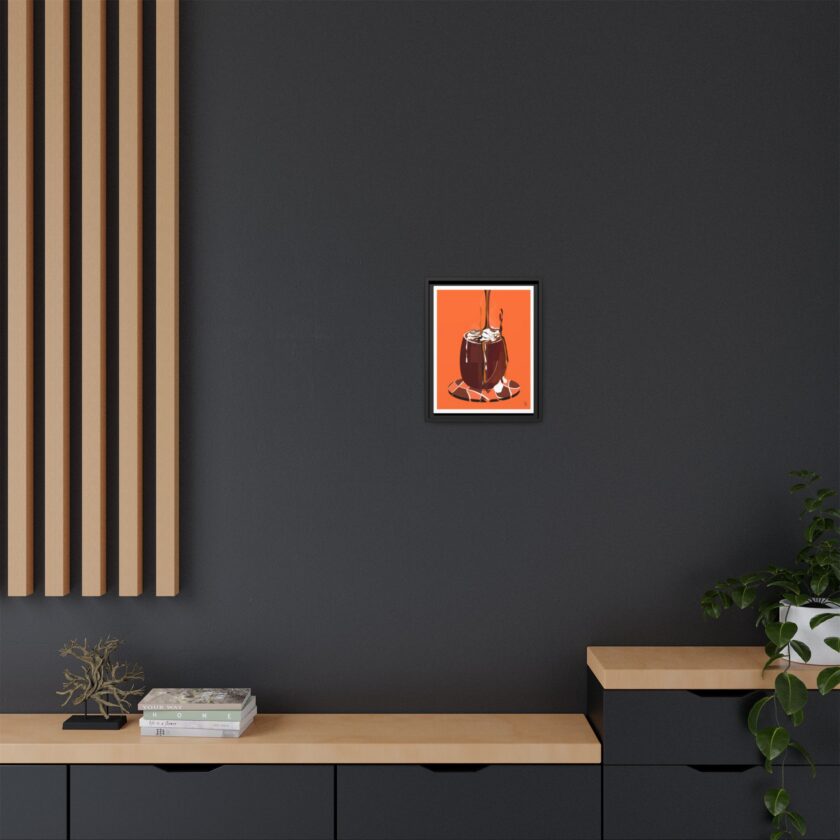 Hot Chocolate Canvas, Framed - Image 4