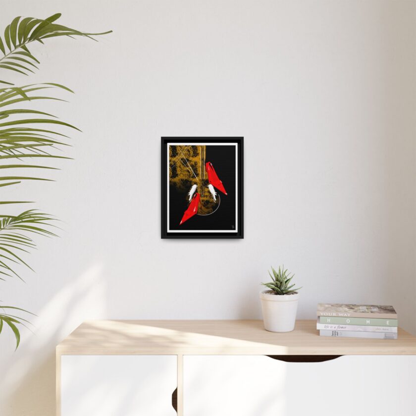 Birds Of A Feather Canvas, Framed - Image 3