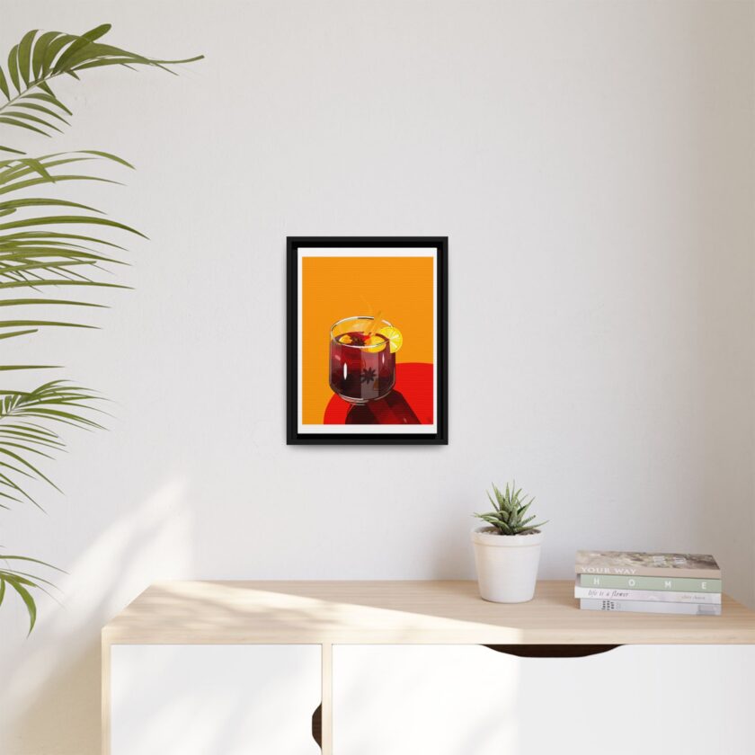 Mulled Wine Canvas, Framed - Image 7