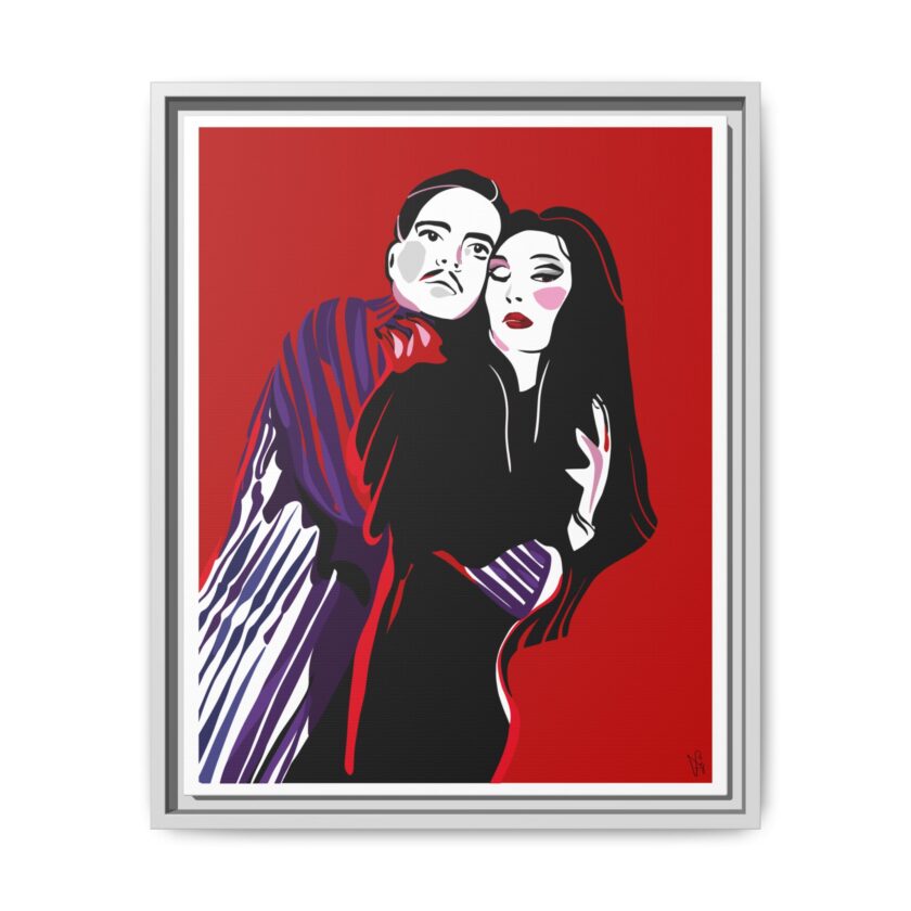 90' Bloody Halloween Canvas, Framed - Image 41