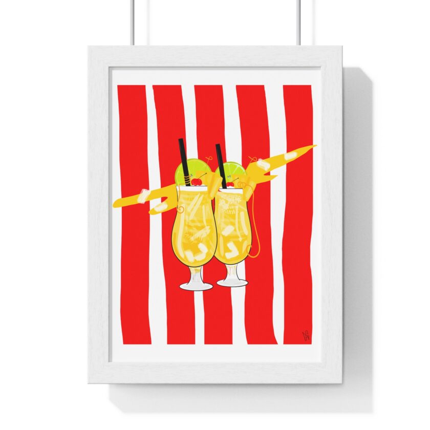 Pina Colada Poster, Framed - Image 16