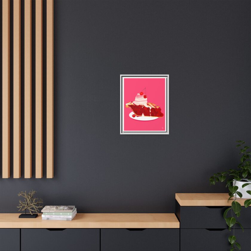 Cherry Pie Canvas, Framed - Image 44