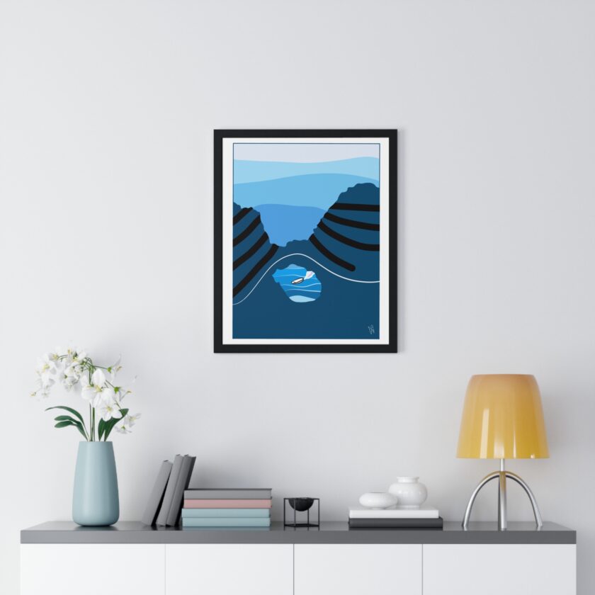 Sky Is Bright Poster, Framed - Image 20