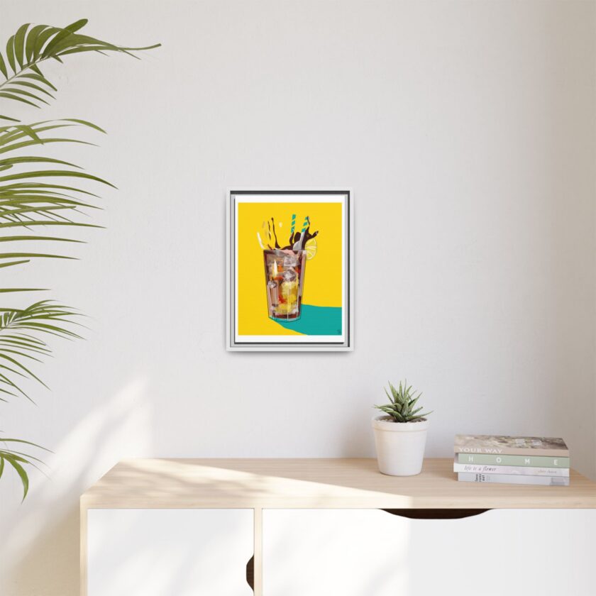 Splash Canvas, Framed - Image 35