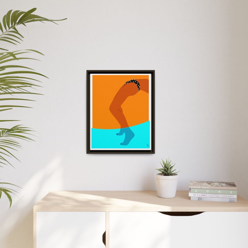 Pool Bridge Canvas, Framed - Image 39