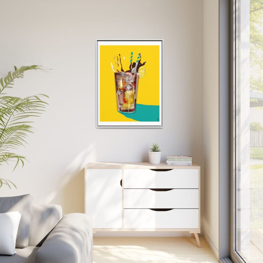 Splash Canvas, Framed - Image 59