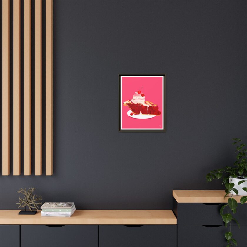Cherry Pie Canvas, Framed - Image 40