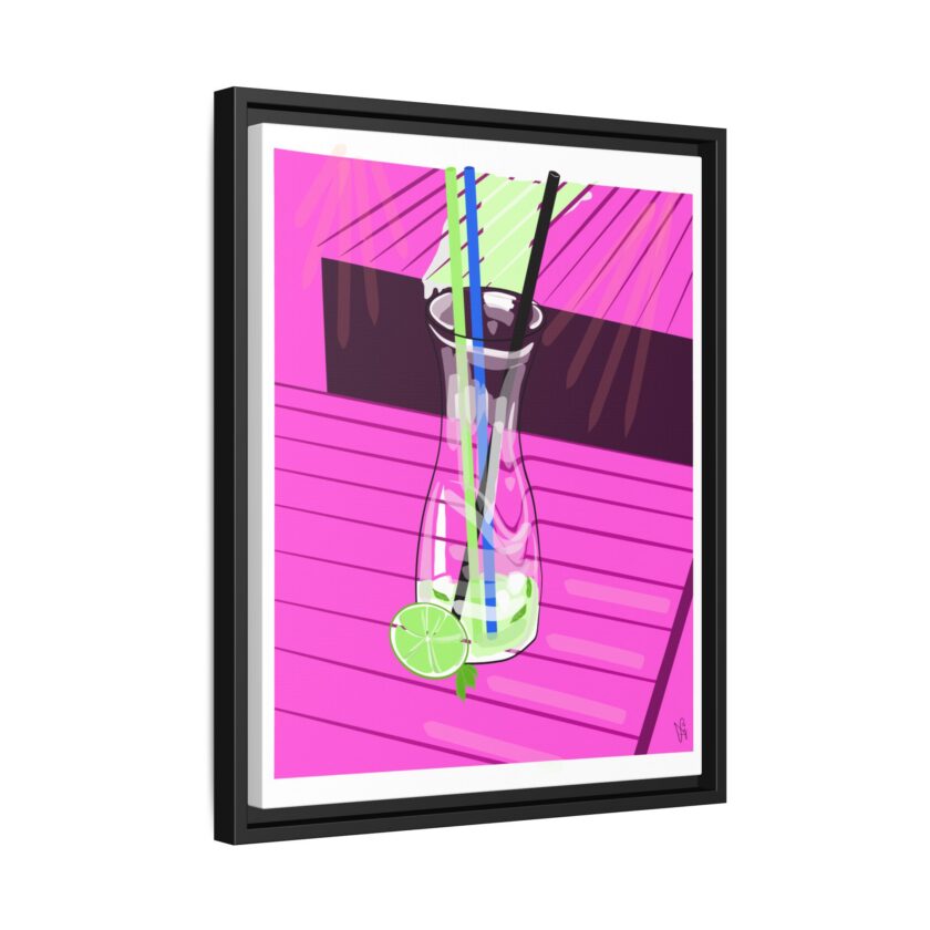 Mojito In Starigrad Canvas, Framed - Image 10