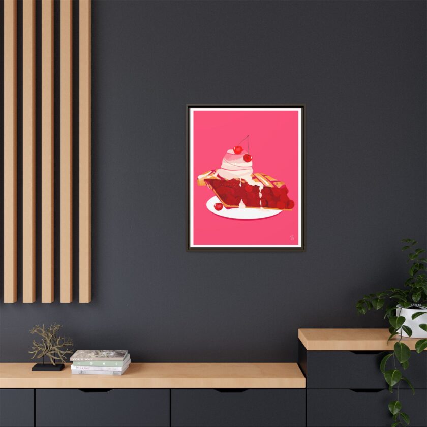 Cherry Pie Canvas, Framed - Image 68